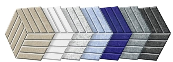 Classic Acoustic Felt Panel - alternate view